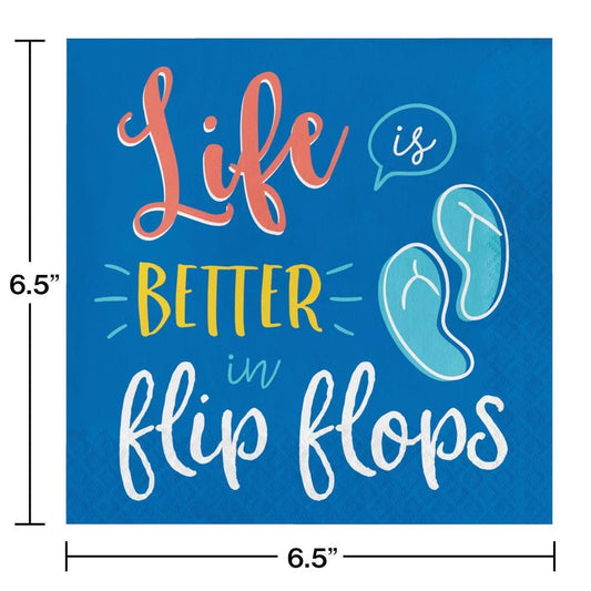 Summer Sayings Paper Luncheon Napkin (16/Pkg)